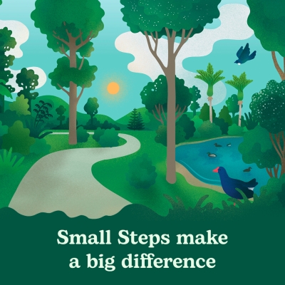 Small Steps make a big difference.