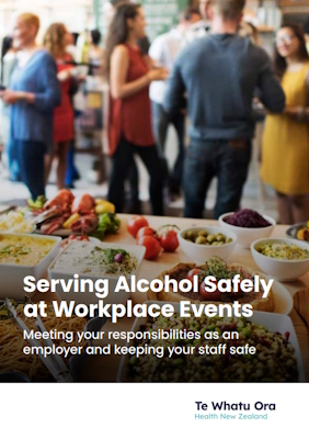Serving alcohol safely at workplace events