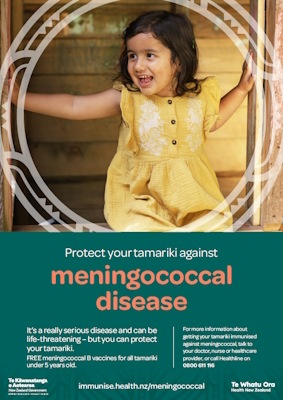 Protect your tamariki against meningococcal disease