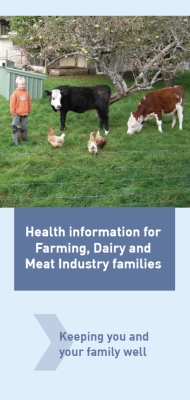 Health information for farming, dairy and meat industry families