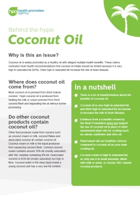 Behind the hype: Coconut oil