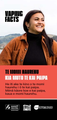 Vaping facts - Te Reo Māori